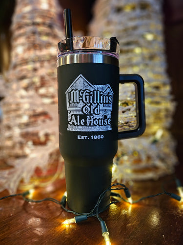 McGillin's Travel Mug w/ Straw