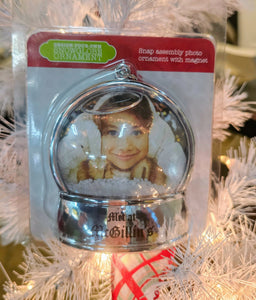 "Met at McGillins" Snow Globe Ornament/Magnet