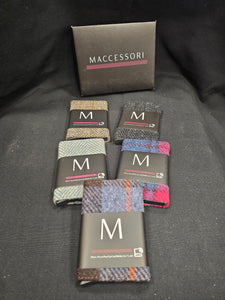 Maccessori Harris Tweed Pop Up Card Holders