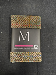 Maccessori Harris Tweed Pop Up Card Holders
