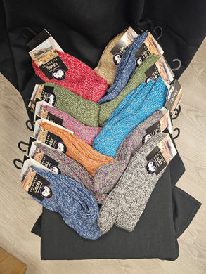 Connemara Heathered Socks