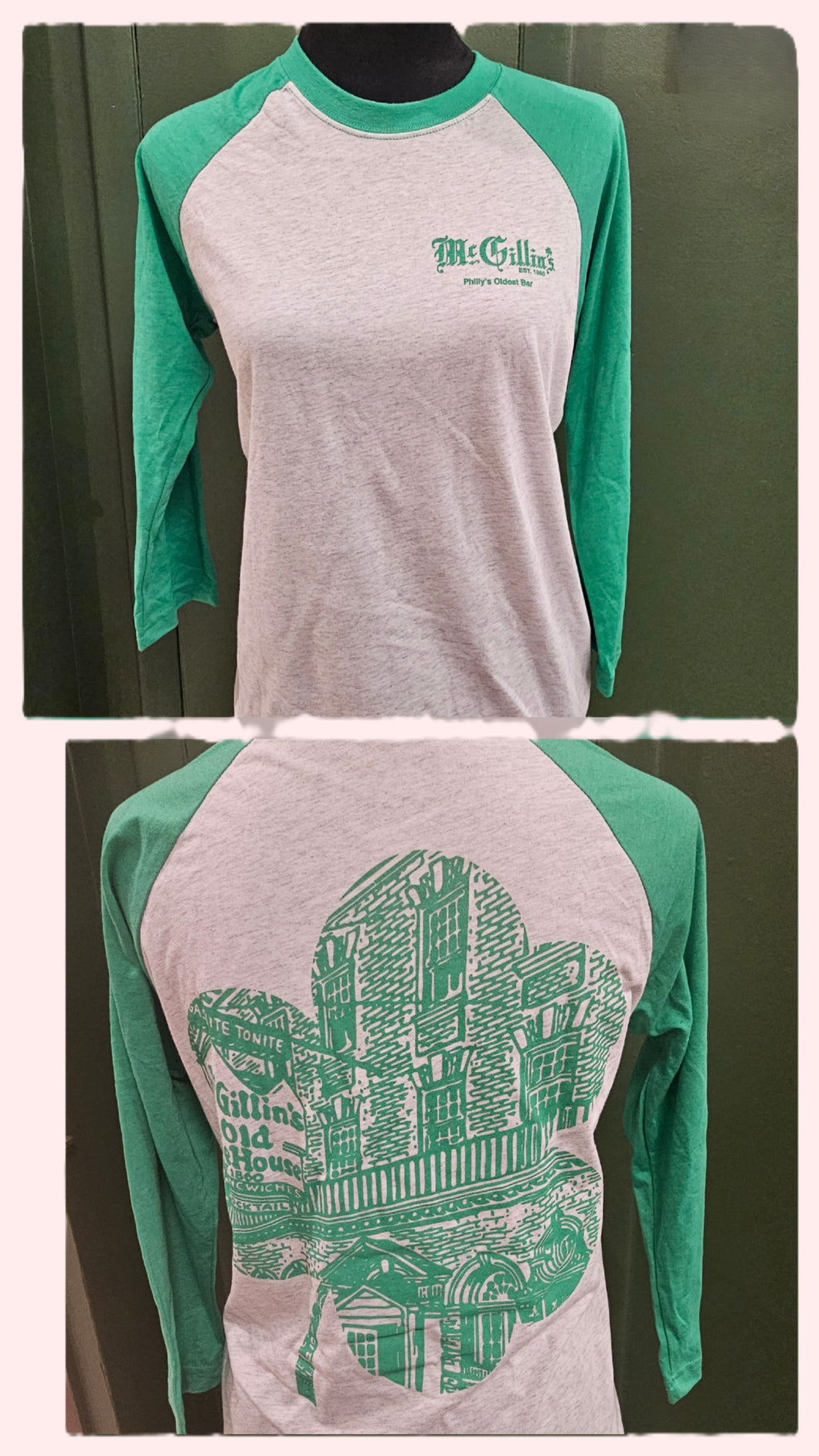 Shamrock Baseball Tee