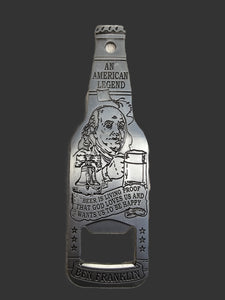 Ben Franklin Metal Bottle Opener