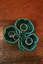 Pretty Pottery Shamrock Dish