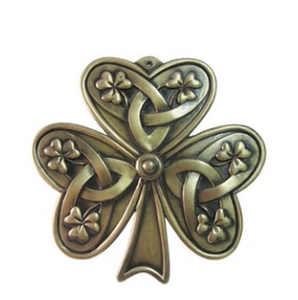 Bronze Irish Shamrock