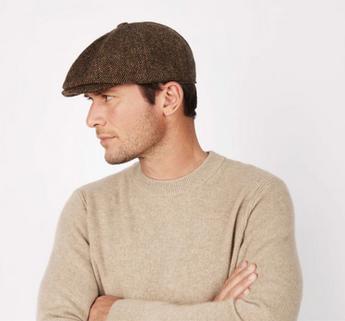 Connery Tweed Cap by Hanna Hats