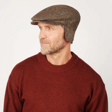 Vintage Ear Flap Tweed Cap by Hanna hats