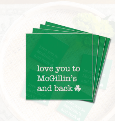 Love you to McGillin's and Back Coaster