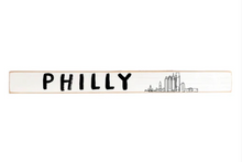 Philly Skyline Skinny Sign