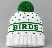 Birds Polka Dot Pom Pom Hat