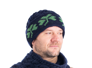 Cable Knit Merino Wool Hat