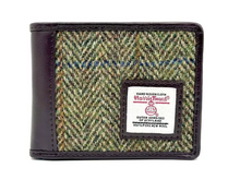Harris Tweed Bi Fold Wallet
