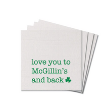 Love you to McGillin's and Back Coaster