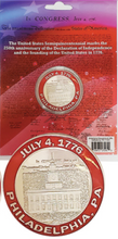 250th Anniversary Coin