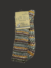 Irish Fair Isle Socks