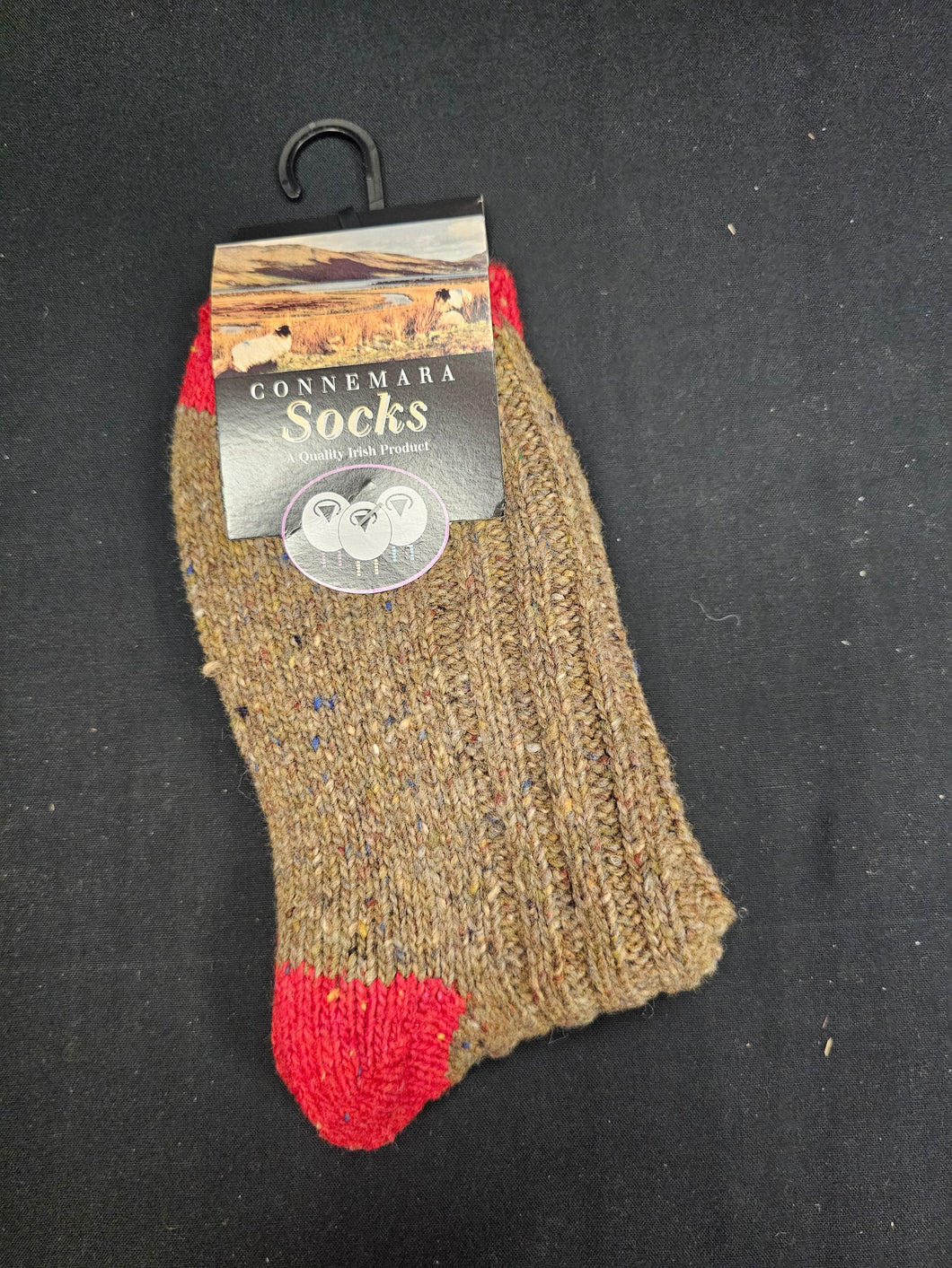 Connemara Fleck Socks