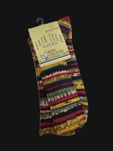 Irish Fair Isle Socks