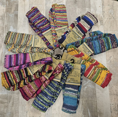 Irish Fair Isle Socks