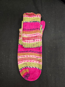 Irish Fair Isle Socks